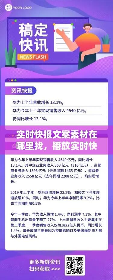 实时快报文案素材在哪里找，播放实时快报 