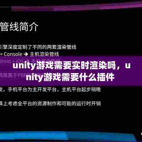 unity游戏需要实时渲染吗，unity游戏需要什么插件 
