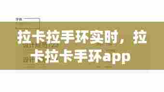 拉卡拉手环实时,拉卡拉卡手环app