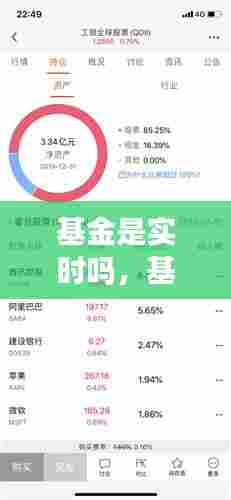 基金是实时吗，基金是时时变化的吗 