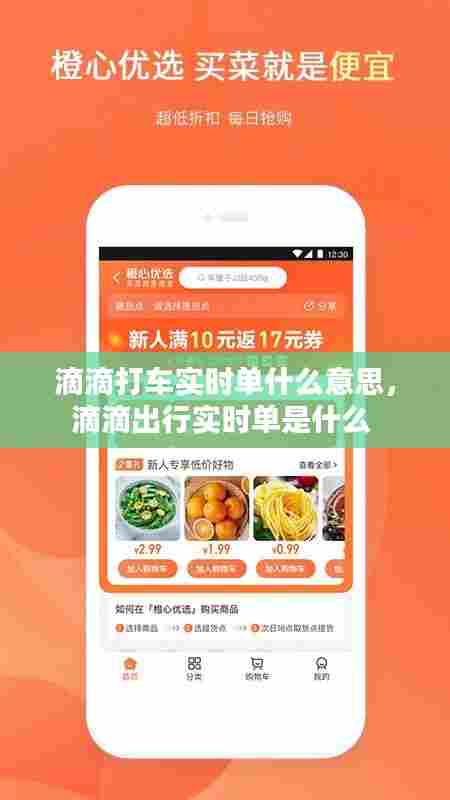 滴滴打车实时单什么意思,滴滴出行实时单是什么