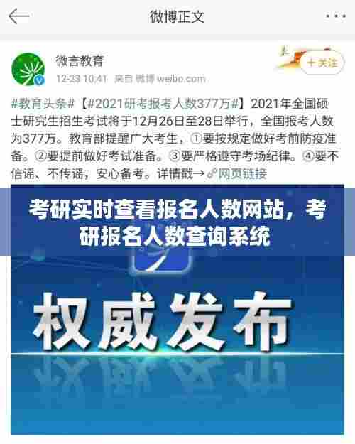 考研实时查看报名人数网站,考研报名人数查询系统