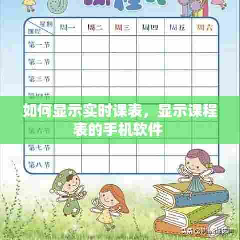 如何显示实时课表，显示课程表的手机软件 