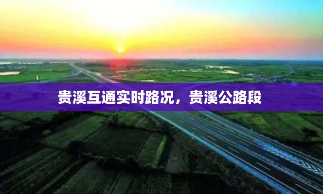 贵溪互通实时路况，贵溪公路段 