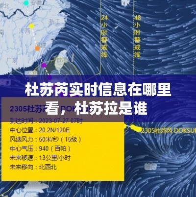 杜苏芮实时信息在哪里看,杜苏拉是谁