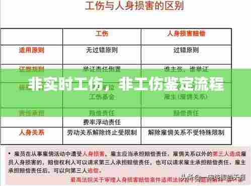 非实时工伤，非工伤鉴定流程 