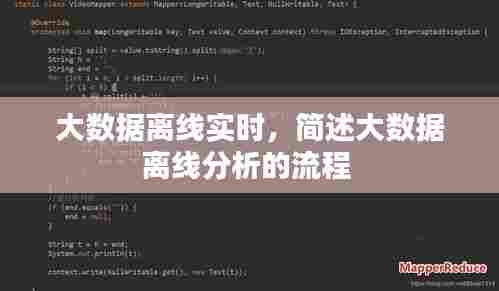 大数据离线实时，简述大数据离线分析的流程 
