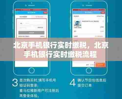 北京手机银行实时缴税，北京手机银行实时缴税流程 
