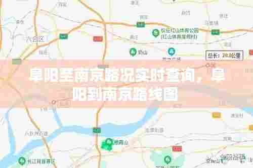 阜阳至南京路况实时查询,阜阳到南京路线图