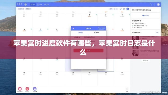 苹果实时进度软件有哪些,苹果实时日志是什么