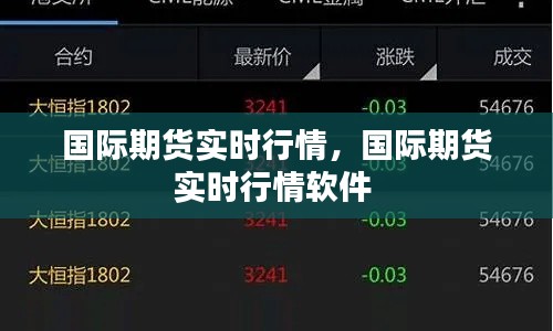 国际期货实时行情，国际期货实时行情软件 