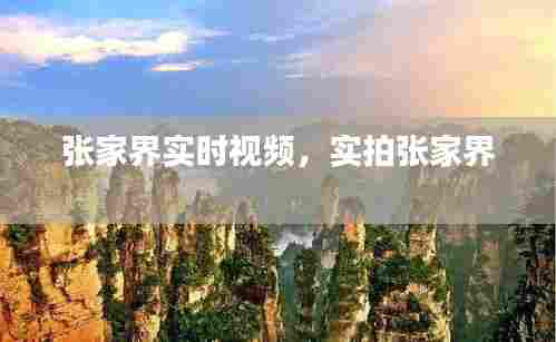 张家界实时视频，实拍张家界 
