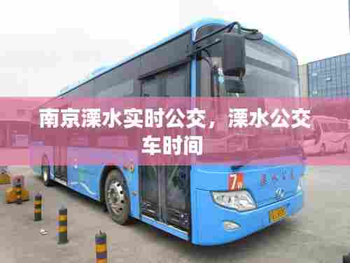 南京溧水实时公交,溧水公交车时间