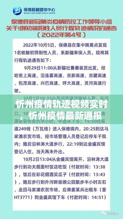 忻州疫情轨迹视频实时，忻州疫情最新通报 