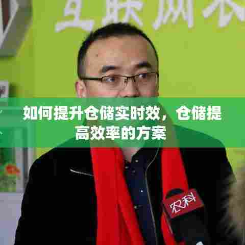 如何提升仓储实时效，仓储提高效率的方案 