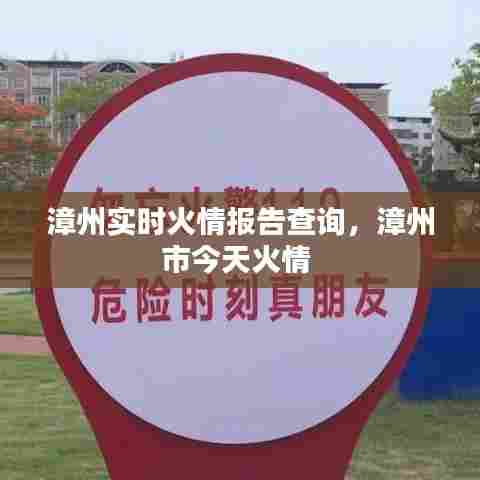 漳州实时火情报告查询,漳州市今天火情