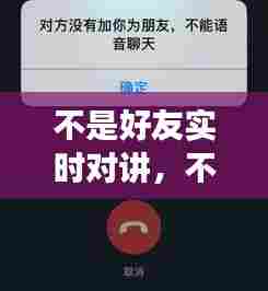 不是好友实时对讲，不是好友能打语音吗 
