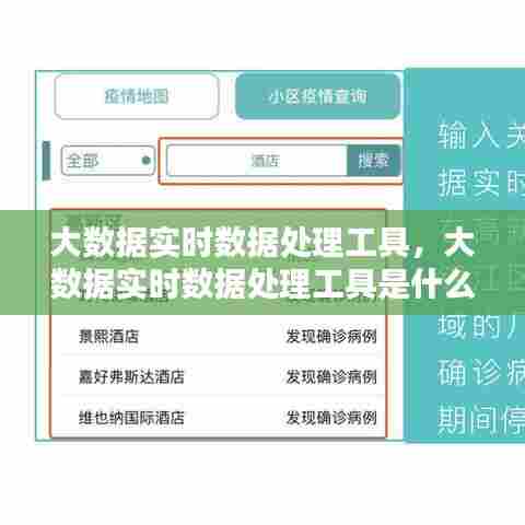 大数据实时数据处理工具,大数据实时数据处理工具是什么