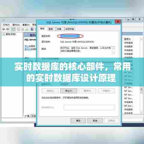 实时数据库的核心部件,常用的实时数据库设计原理