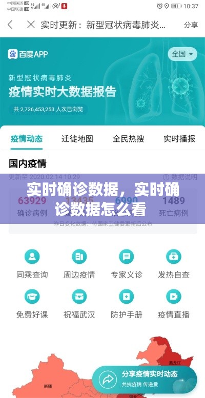 实时确诊数据,实时确诊数据怎么看