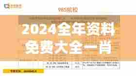 2024全年资料免费大全一肖一特:家庭教育指南大全
