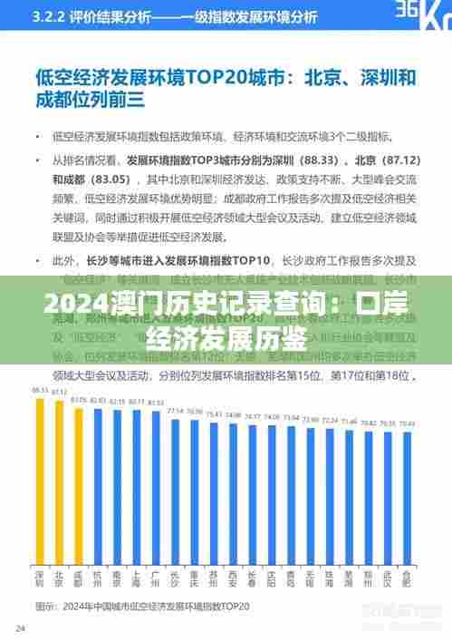 2024澳门历史记录查询:口岸经济发展历鉴
