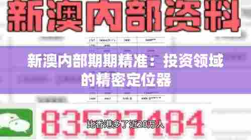 新澳内部期期精准：投资领域的精密定位器