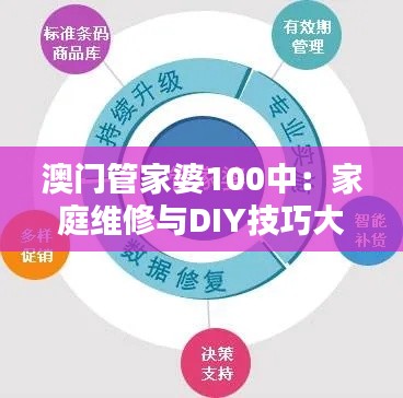 澳门管家婆100中：家庭维修与DIY技巧大全