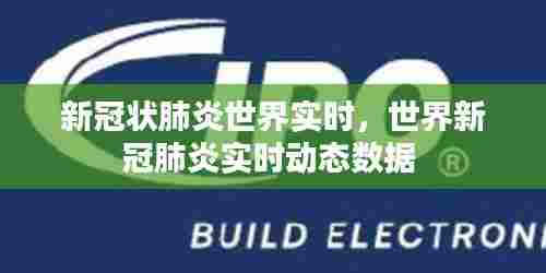 新冠状肺炎世界实时,世界新冠肺炎实时动态数据