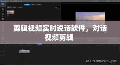 剪辑视频实时说话软件,对话视频剪辑