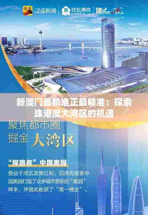 新澳门最精准正最精准:探索珠港澳大湾区的机遇