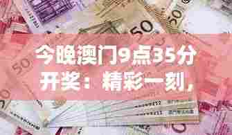 今晚澳门9点35分开奖：精彩一刻，谁将脱颖而出？
