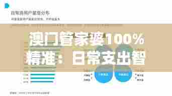 澳门管家婆100%精准:日常支出智能规划