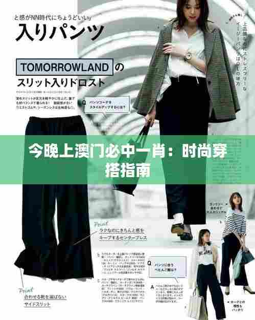 今晚上澳门必中一肖：时尚穿搭指南