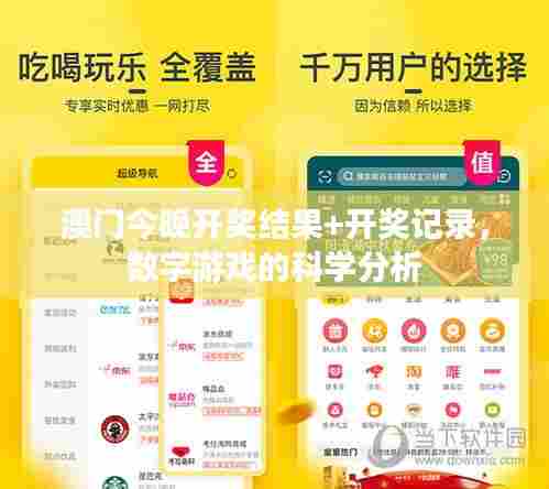 澳门今晚开奖结果+开奖记录，数字游戏的科学分析