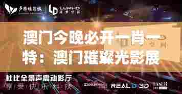 澳门今晚必开一肖一特：澳门璀璨光影展的神秘邀请