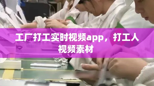 工厂打工实时视频app,打工人视频素材
