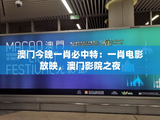 澳门今晚一肖必中特：一肖电影放映，澳门影院之夜