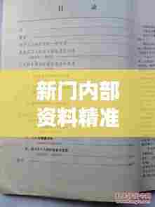 新门内部资料精准大全025期(文献翻译)
