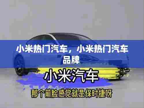 小米热门汽车,小米热门汽车品牌