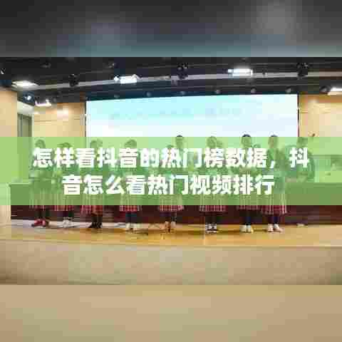 怎样看抖音的热门榜数据，抖音怎么看热门视频排行 