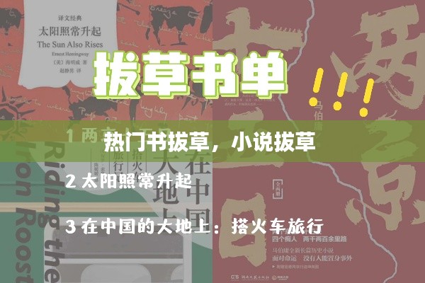 热门书拔草，小说拔草 