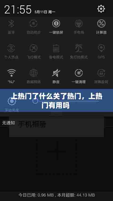 上热门了什么关了热门,上热门有用吗