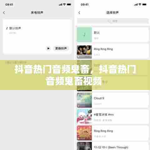 抖音热门音频鬼畜,抖音热门音频鬼畜视频
