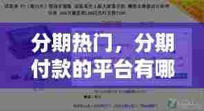 分期热门，分期付款的平台有哪些家 