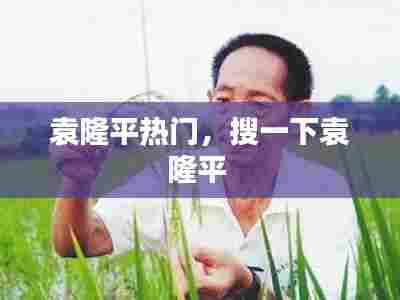 袁隆平热门，搜一下袁隆平 