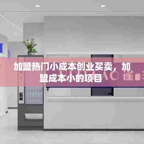 加盟热门小成本创业买卖,加盟成本小的项目