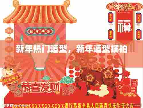 新年热门造型，新年造型摆拍 