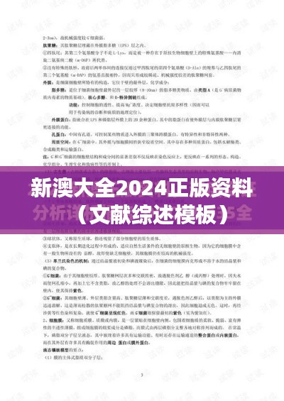新澳大全2024正版资料（文献综述模板）