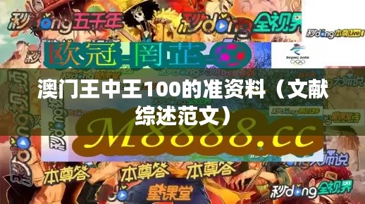 澳门王中王100的准资料（文献综述范文）
